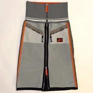 diesel zip up skirt